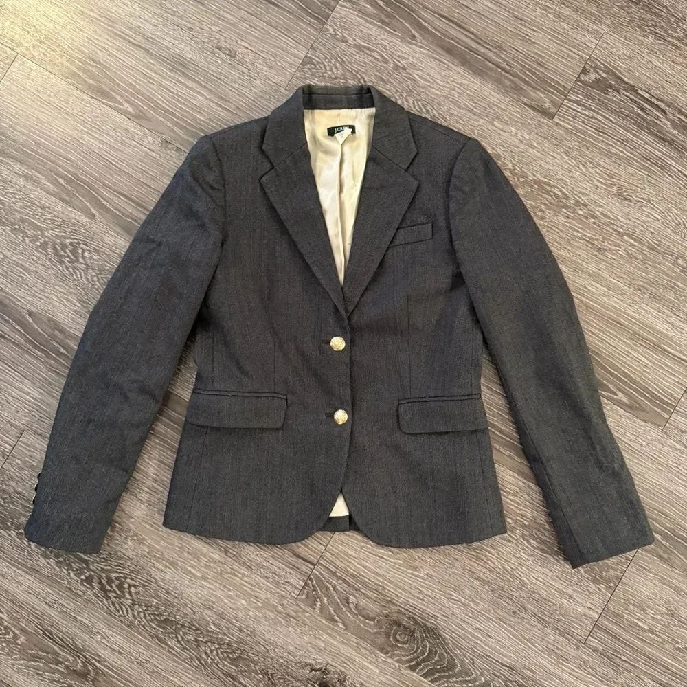 J. Crew Wool Schoolboy Blazer